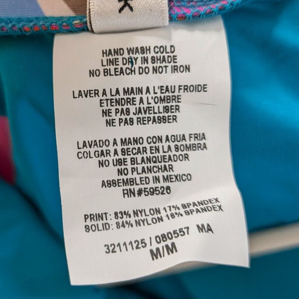 Trina Turk Louvre Paddle Suit Sz Medium - Picture 5 of 6